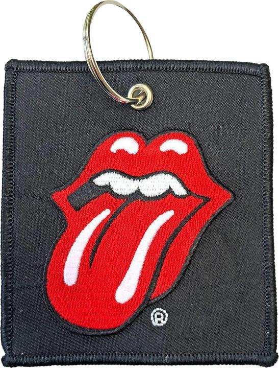 Actual product image The Rolling Stones Classic Tongue Keyring
