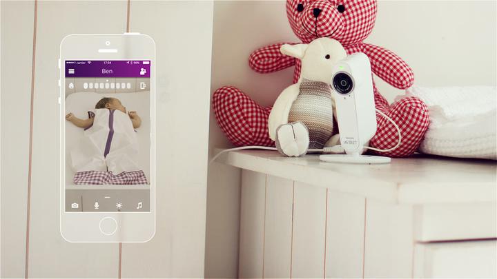 Produktbild Philips Avent SCD860/00 uGrow Smart Babyphone (Babyphone mit Kamera, 999 m)