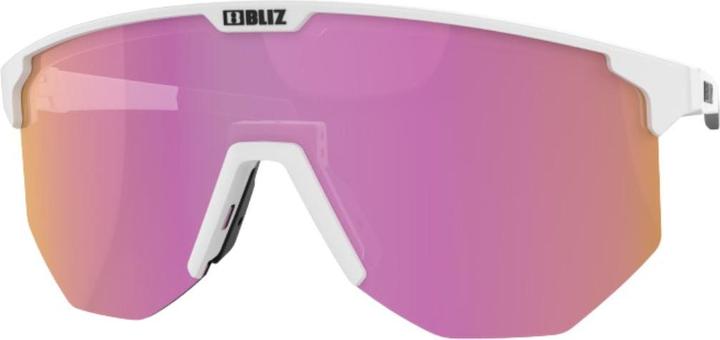 Actual product image Bliz Hero (matt white, White, Brown Pink Polarised, Brown w Pink Multi)