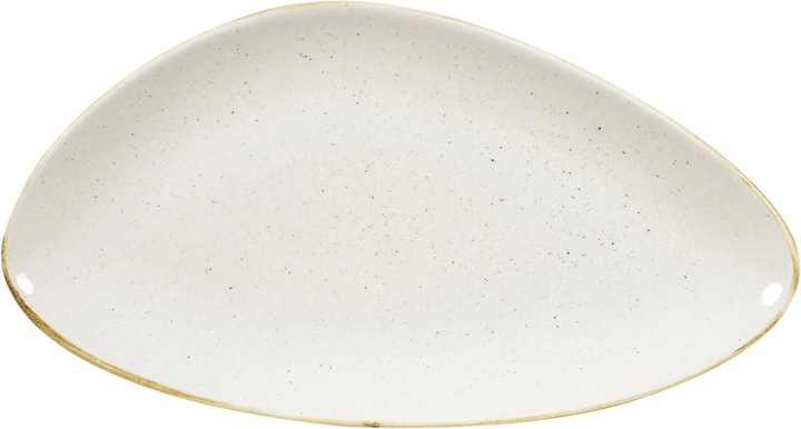 Immagine prodotto Churchill Piatto Triangolo Stonecast 35.5x18.8cm Orzo Bianco (1 x)