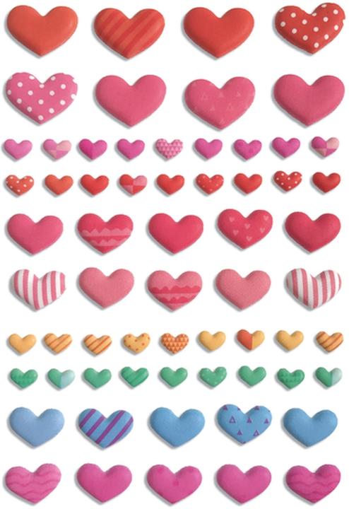 Produktbild HERMA Sticker Herzen