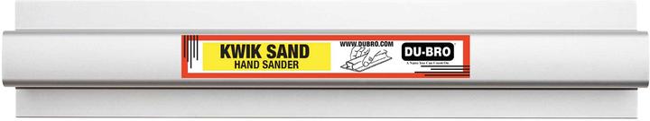 Immagine prodotto Du-Bro Levigatrice manuale DUBRO Kwik 297x63 mm (11 "x2,5") con 1x carta abrasiva P80/150/220 ciascuno (150, 220, P80)