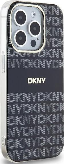 Actual product image DKNY DKHMP13XHRHSEK iPhone 13 Pro Max 6.7" czarny/black hardcase IML Mono & Stripe MagSafe (Apple iPhone 13 Pro Max)