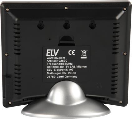Produktbild ELV Funk-Wetterstation WS3080 mit Solarsender und PC-