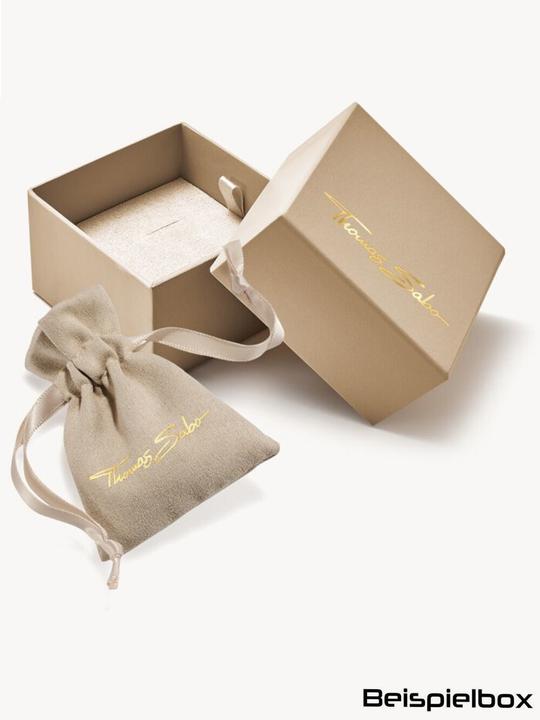 Produktbild Thomas Sabo Ring Hufeisen Elyndra geschwärtzt Silber (18, 58, 925 Silber)