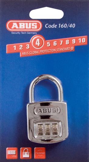 Productafbeelding Abus Combinatieslot 160/50 SB