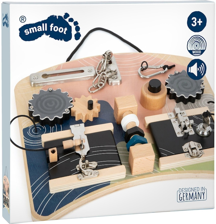 Image du produit small foot Planche de motricité Serrures et rotation