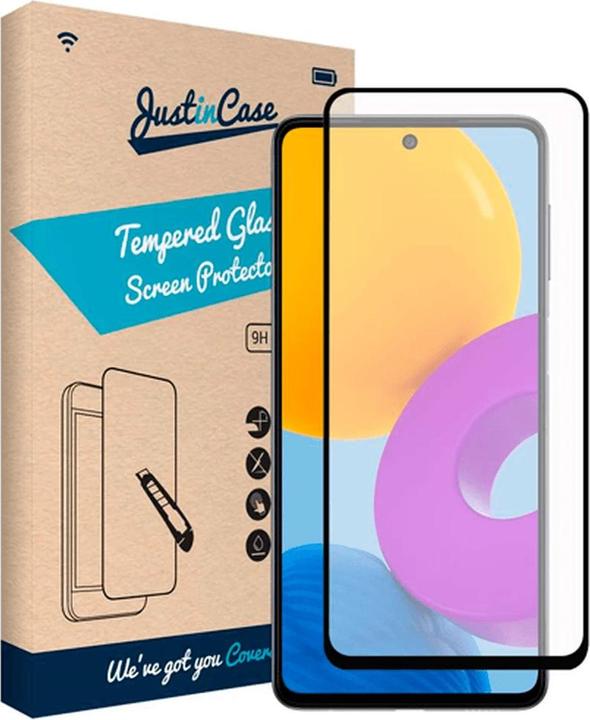 Actual product image Just in Case Tempered glass edge to edge screen protector Samsung Galaxy M52 (1 pcs., Samsung Galaxy M52)