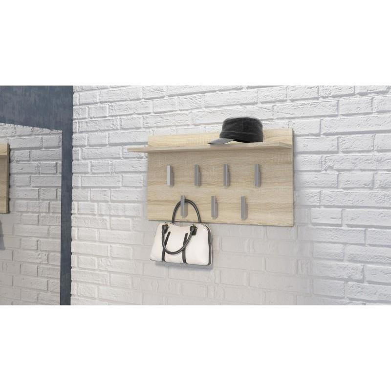 Thumbnail - Topeshop, Kleiderbügel, WIESZAK 2F SONOMA Kleiderbügel Eiche (1 x)