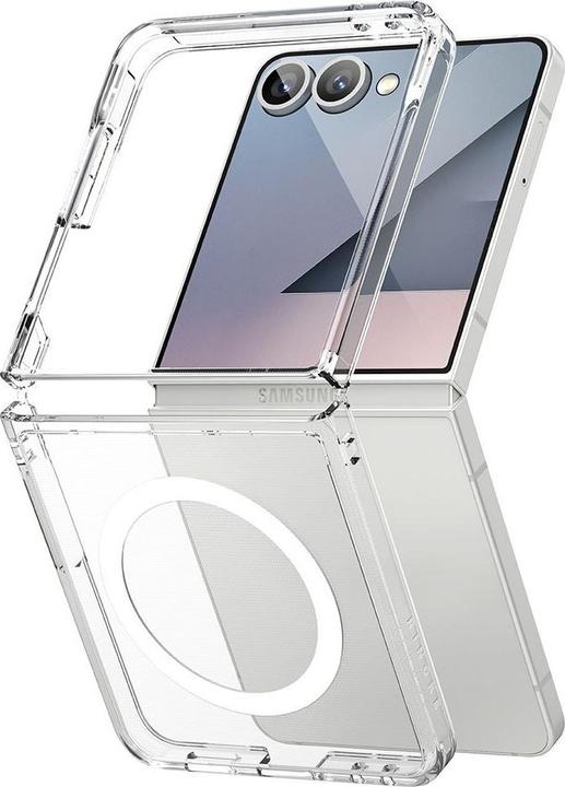 Produktbild Ringke Fusion Magnetic MagSafe Case für Samsung Galaxy Z Flip 7 - Transparent (Samsung Galaxy Z Flip7)
