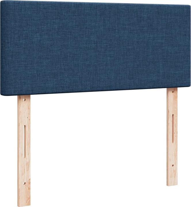 Actual product image vidaXL Bo x springbett mit Matratze 120 x 200 cm Stoff (120 x 200 cm)