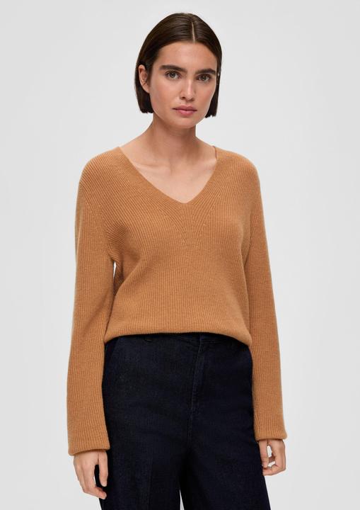 Produktbild S.Oliver Strickpullover Pullover aus Wollmix (38)