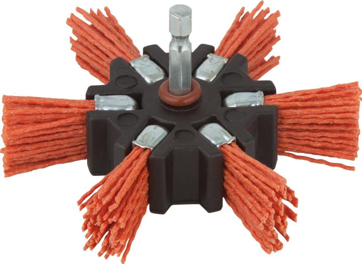 Produktbild wolfcraft 1 Nylondraht-Fächerb. S=6-kt. ø100x20mm