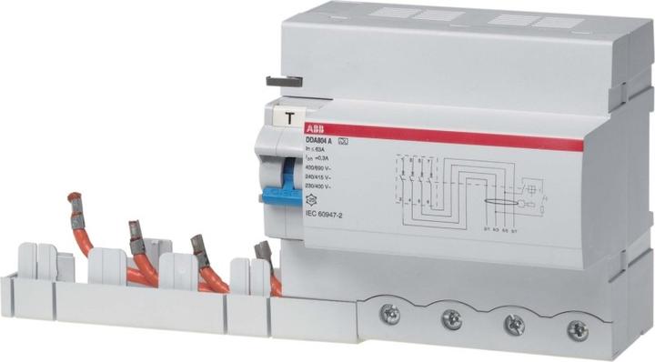 Actual product image ABB DDA804A-63/0.3 RCD block for S804 4P type 2CSB804101R3630