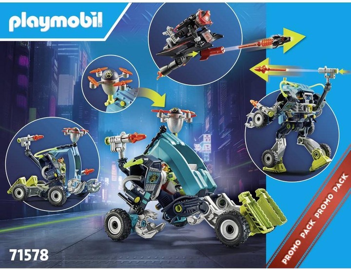 Image du produit Playmobil 71578 Playm. Robot vs. Planeur 71578 (71578)