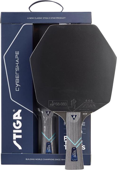 Stiga Cybershape Future Tischtennisschläger (3-Sterne)