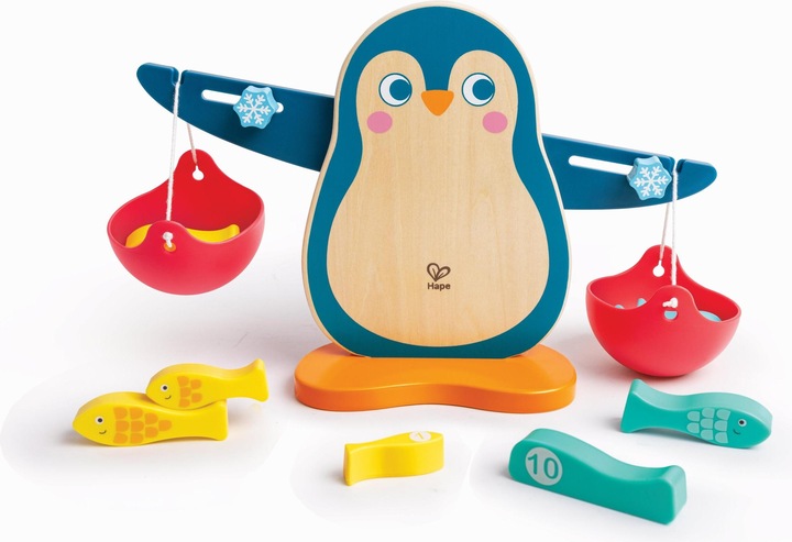 Immagine prodotto Hape Bilancia Penguin con pesi