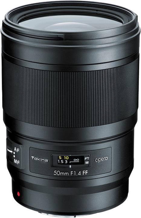 Tokina Opera 50mm 1,4 FF, Canon (Canon EF, Plein format)