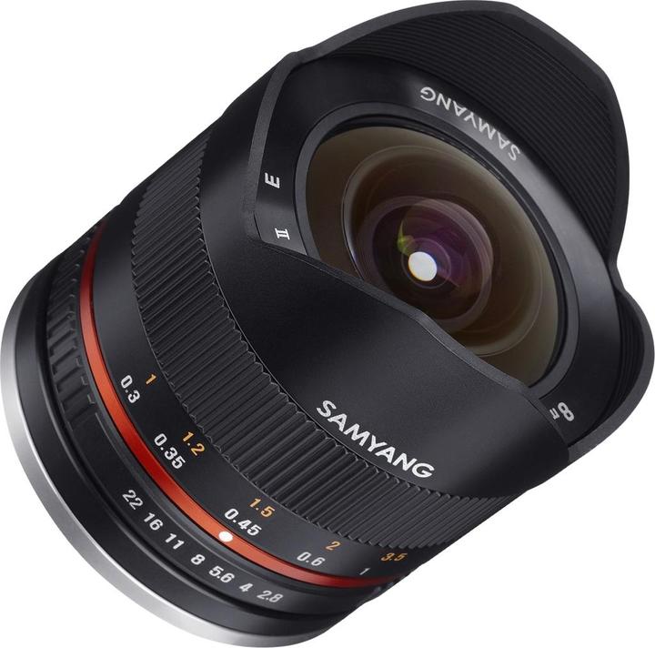 Produktbild Samyang 8mm f/2.8 II - Fujifilm X (Black) (Fujinon XF, APS-C / DX)