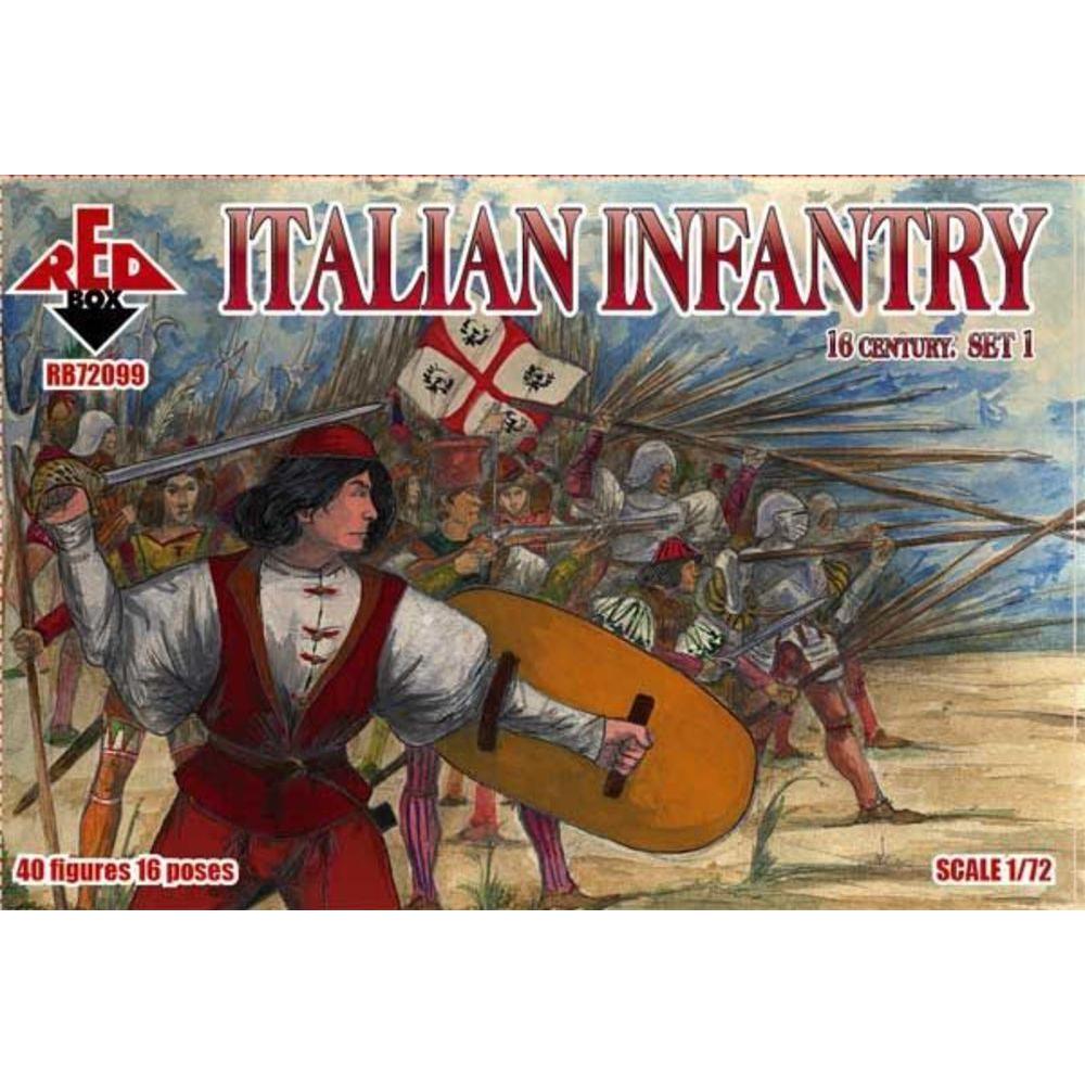 Red Box Italian infantry, 16th century, set 1