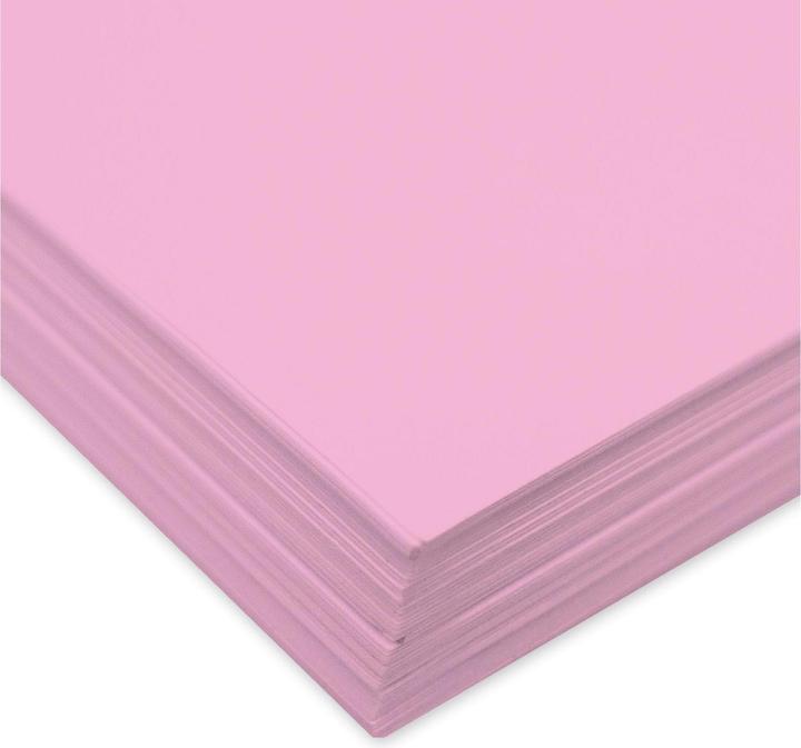 Actual product image Ursus Clay drawing paper A4, 130 g/m², 100 sheets, pink (130 g/m², A4)