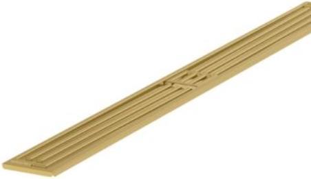 Blücher ART DECO afl.rende 900 - Til Art Deco tilbehør for memb., Beton, Messingfarvet, Stål