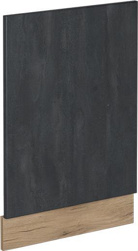 Black, Black concrete, Gold power oak