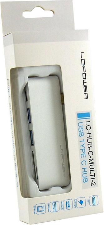 Produktbild LC-Power LC-HUB-C-MULTI-2S (USB-C, 5 Ports)