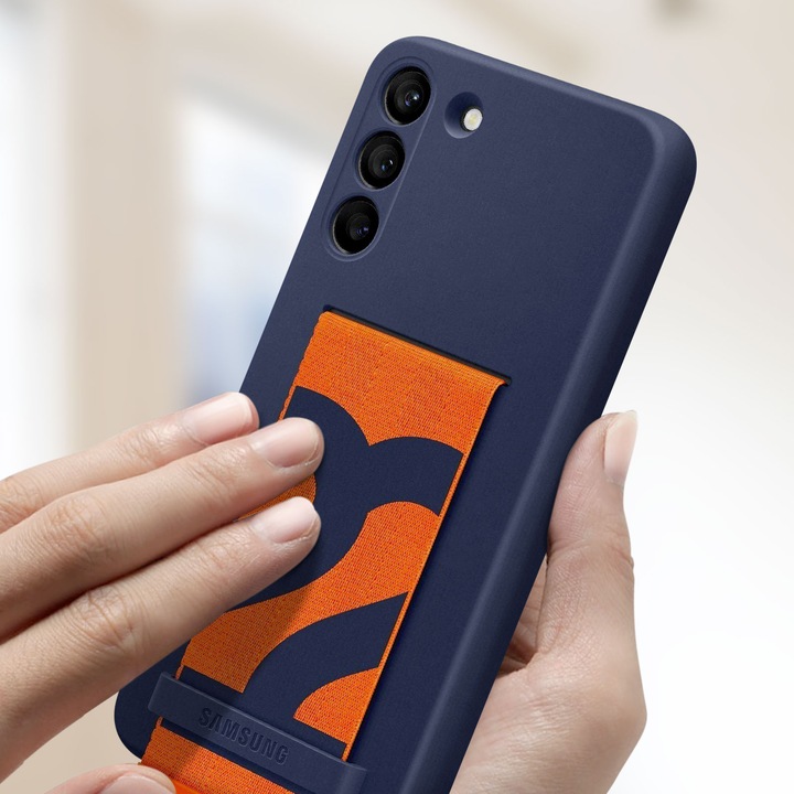 Actual product image Samsung Silicone cover with loop (Samsung Galaxy S22+)