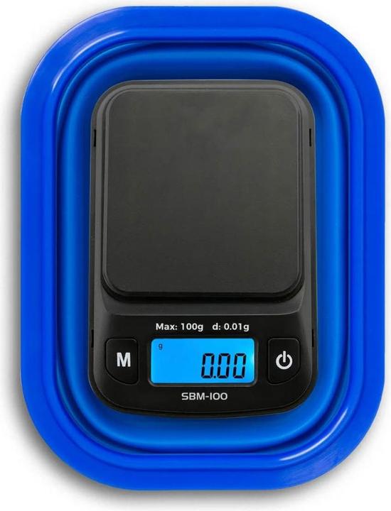 Actual product image SBM-100 Scale blue - 100g x 0.01g
