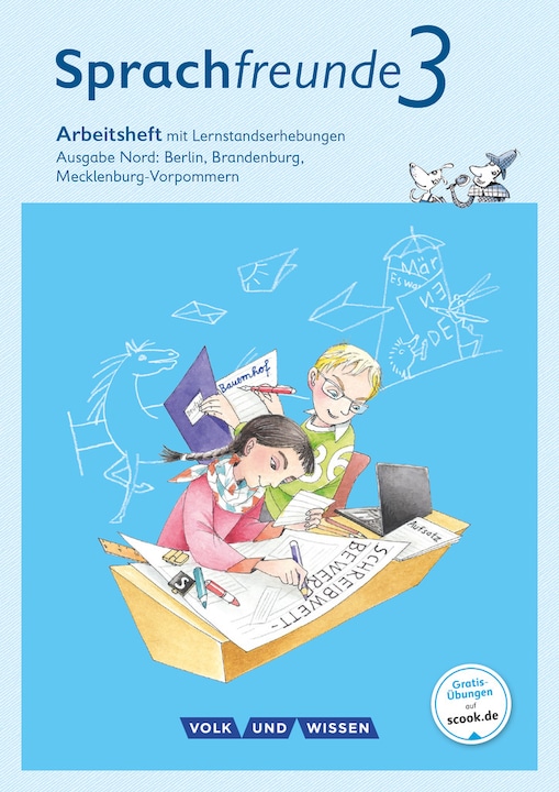 Produktbild Sprachfreunde 3. Schuljahr. Neubearbeitung 2015. Arbeitsheft. Nord. SAS (Deutsch, Katrin, Susanne/Junghänel, Knöfler, Andrea/Kelch, 2016)