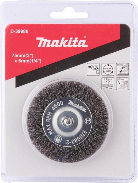 Produktbild Makita Rundbürste 75mm