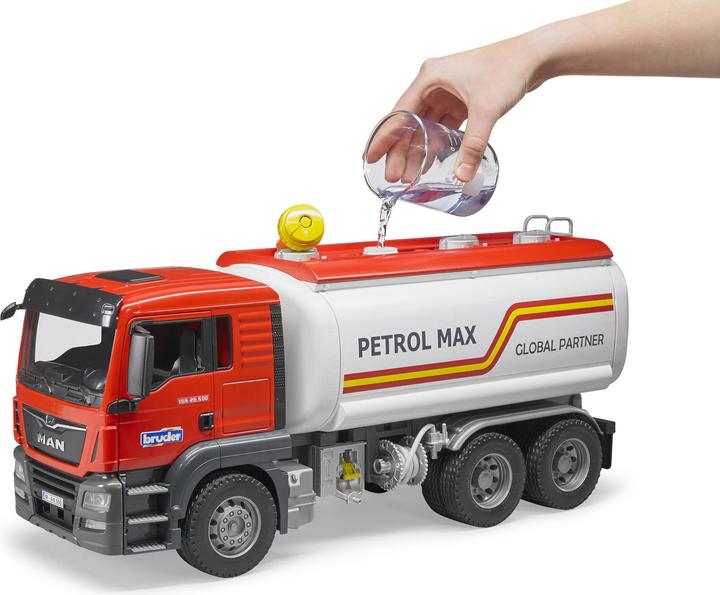 Actual product image Bruder MAN TGS tanker truck