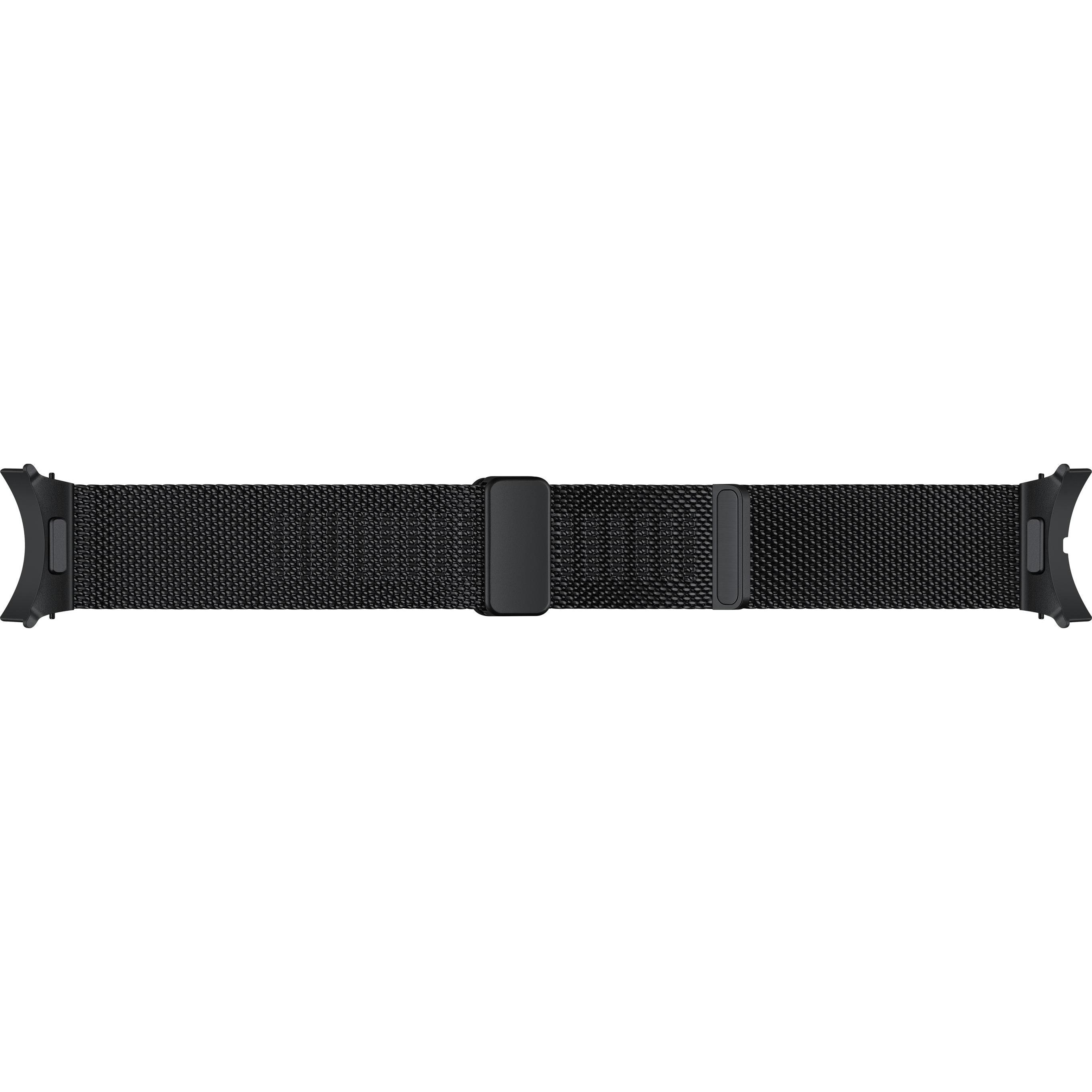 Thumbnail - Samsung Milanese Strap (20 mm, Stainless Steel, Galaxy Watch6), Uhrenarmband, Schwarz
