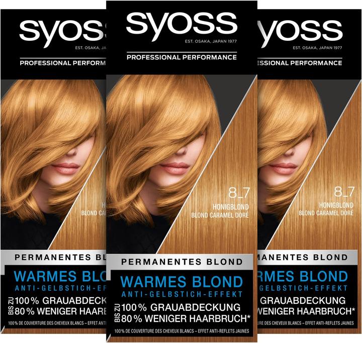 Produktbild Syoss Permanentes Blond (8-7 Honigblond)
