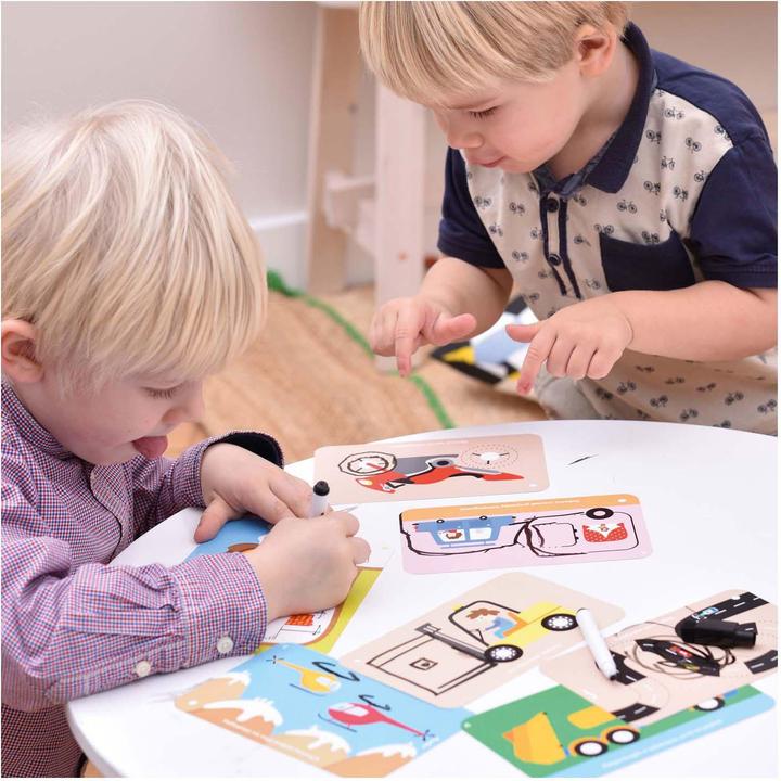 Actual product image Banana Panda Draw and erase vehicles 3+