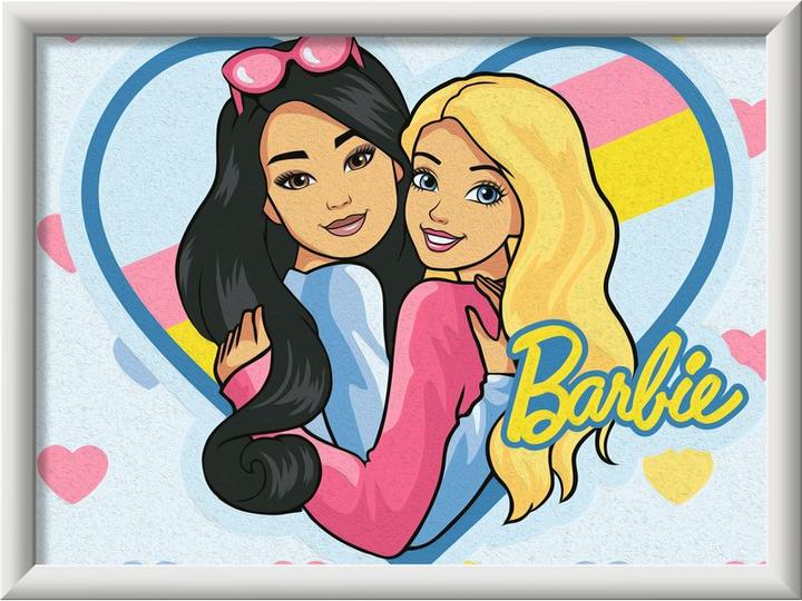 Actual product image Ravensburger CreArt, Malen nach Zahlen Kinder - Barbie-Duo