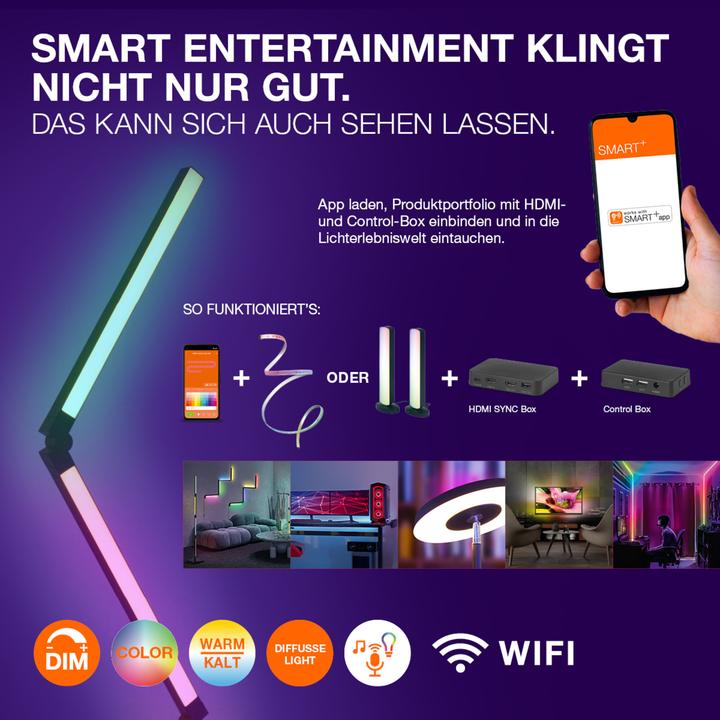 Immagine prodotto Ledvance Angolo da pavimento Wifi intelligente con telecomando (550 lm)