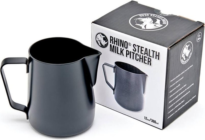 Image du produit Rhinowares Pot à lait Téflon noir (0.36 l)