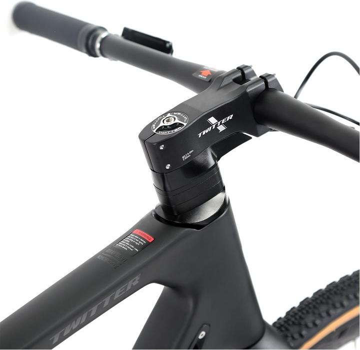 Produktbild Mobygo Twitter V1-PB Carbon schwarz (54 cm)