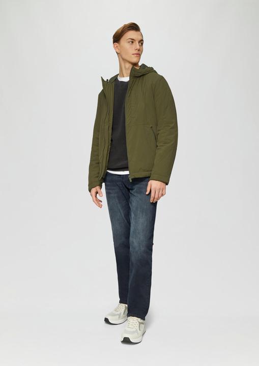 Immagine prodotto S.Oliver Outdoor-Jacke Wattierte Übergangsjacke mit Kapuze (L)