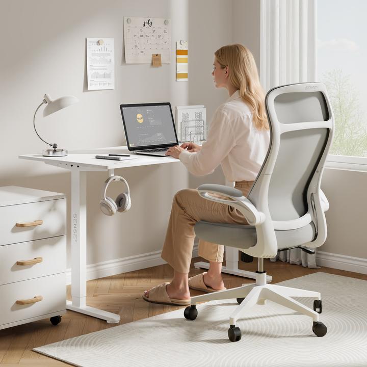 Immagine prodotto Sense Krzesło biurowe SENSE7 Revo Szare (47.50 - 57 cm)