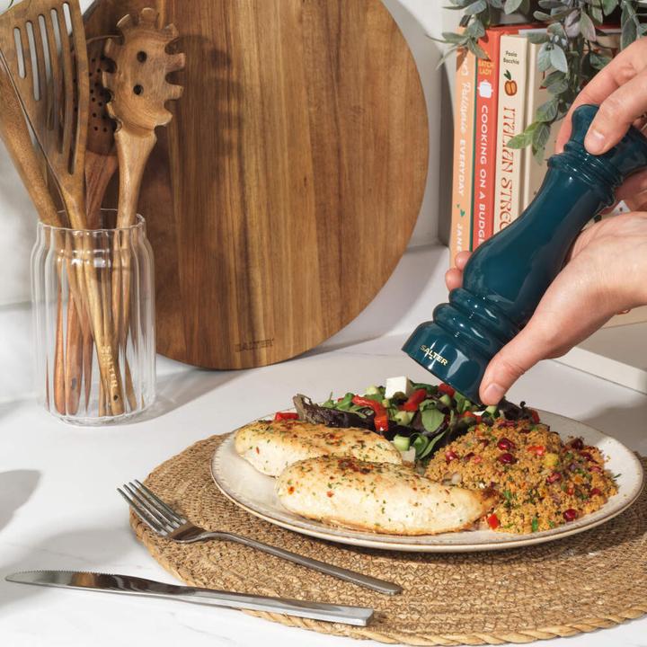 Actual product image Salter BW13676GREU7 Chester Salt & Pepper Mill Green (Pepper, Salt)