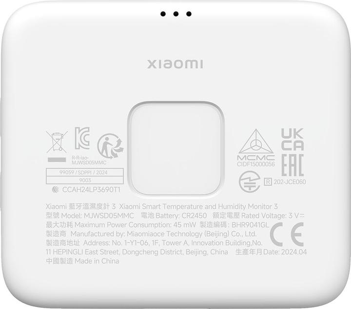 Immagine prodotto Xiaomi Monitor intelligente di temperatura e umidità 3
