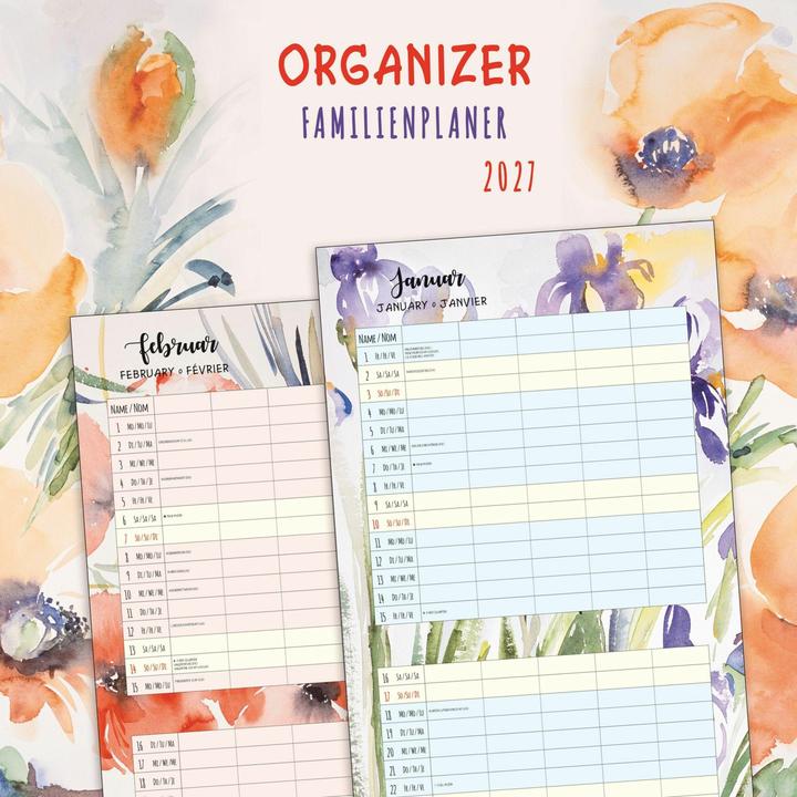 Produktbild Organizer/Familienplaner2027