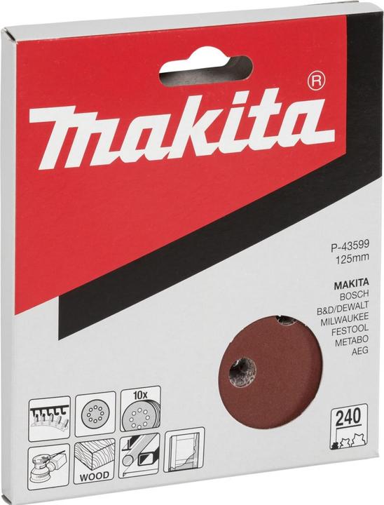 Image du produit Makita Papier abrasif P-43599 (P240)