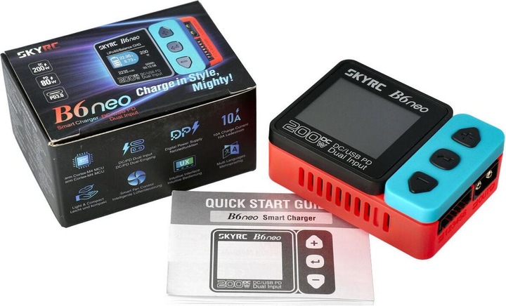 Productafbeelding SkyRC B6neo-oplader LiPo 1-6s 10A 200W