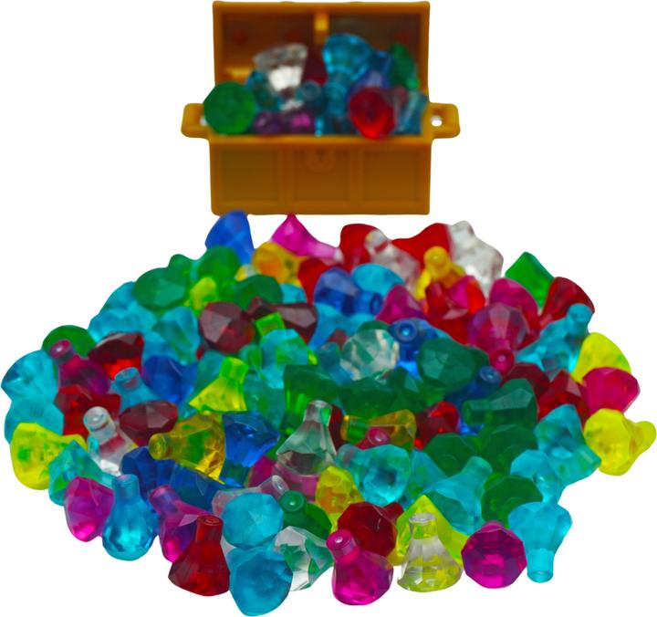 Immagine prodotto LEGO Pietre preziose Diamanti Gioielli Tesoro + Forziere (30153, Accessori LEGO)
