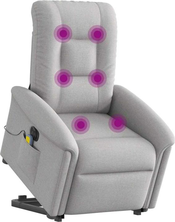Actual product image vidaXL Massagesessel mit Aufstehhilfe
