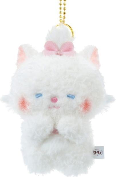 Actual product image Disney Marie the elegant cat Hoccho keyring pendant